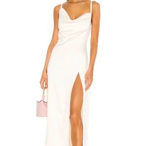 Revolve - Camila Coelho maxi dress in pearl white